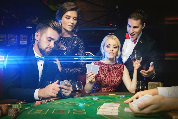 Meja Speed Baccarat live dealer di platform data macau dengan tiga kamera berbeda